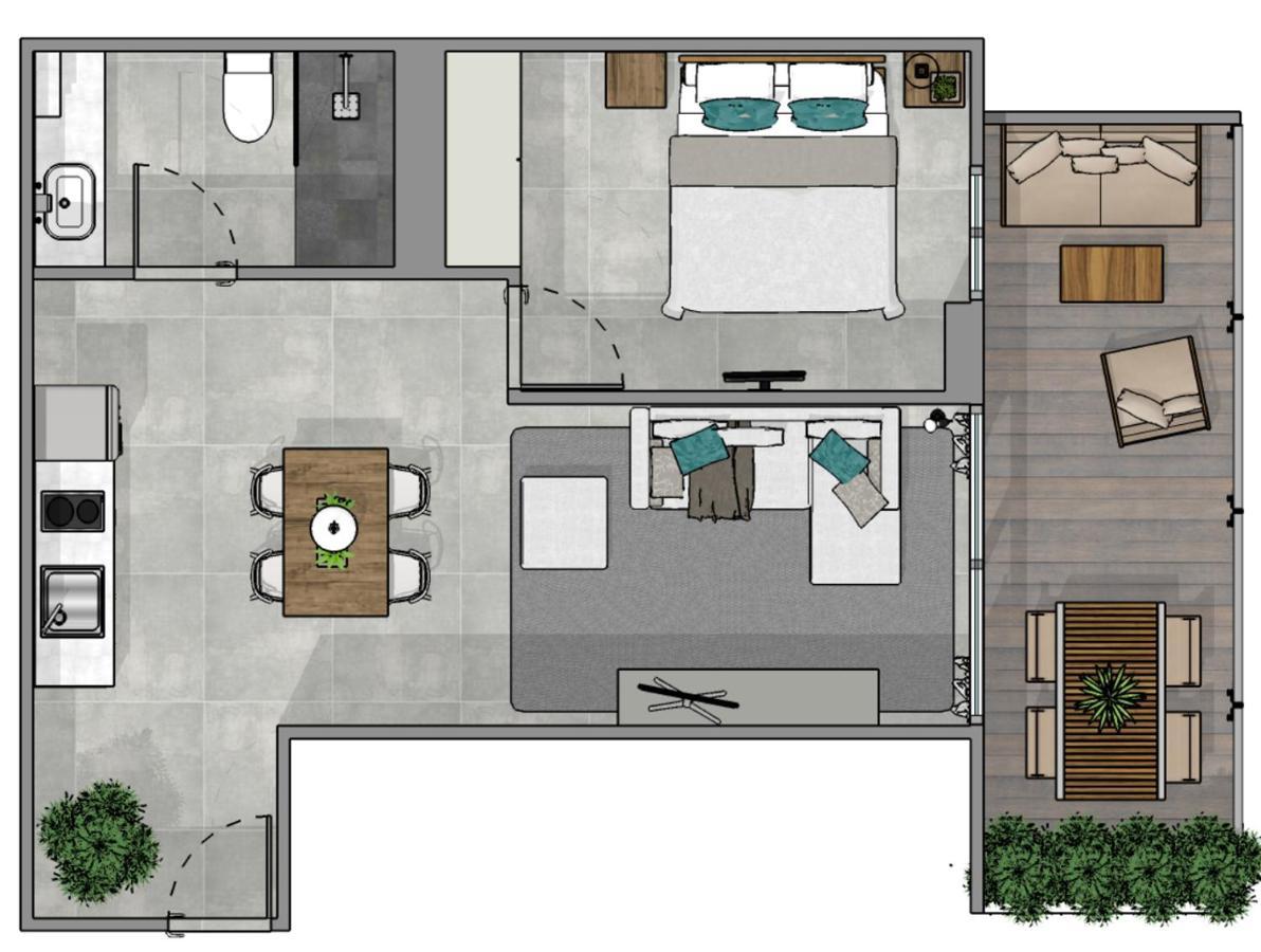 นูนวิลเลจ ทาวเวอร์ 2 Aparthotel ฉลอง ห้อง รูปภาพ